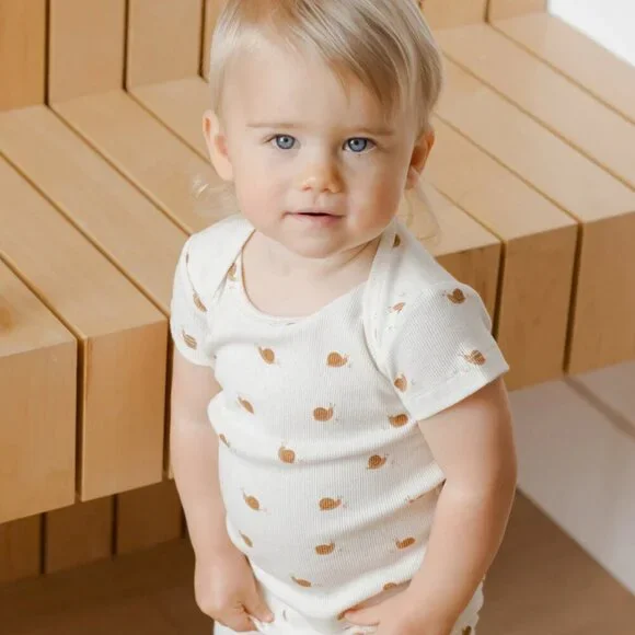 NWT - Quincy Mae ribbed snails set - Picture 2 of 2